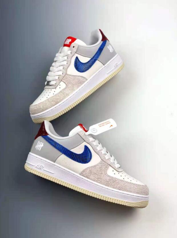 Nike Air Force 1 Low SP DM8461-001 Grey Fog Imperlal Blue – Men Air Shoes