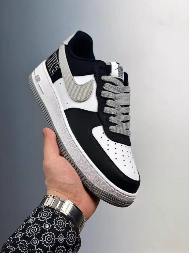 Nike Air Force 1 EMB White Black CT2301-001 Release Info