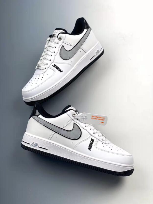 Nike Air Force 1 Low '07 LV8 Motocross White Grey Black Men's - DC8873-101  - US