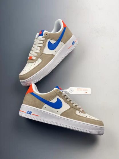 Nike Air Force 1 High 07 Lv8 DM8314-100 Coconut Milk Hyper Royal White ...